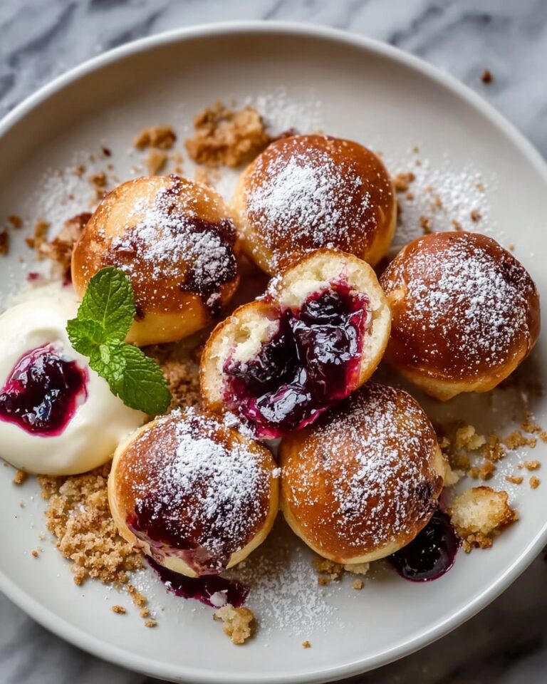 Plum Dumplings with Ricotta Recipe