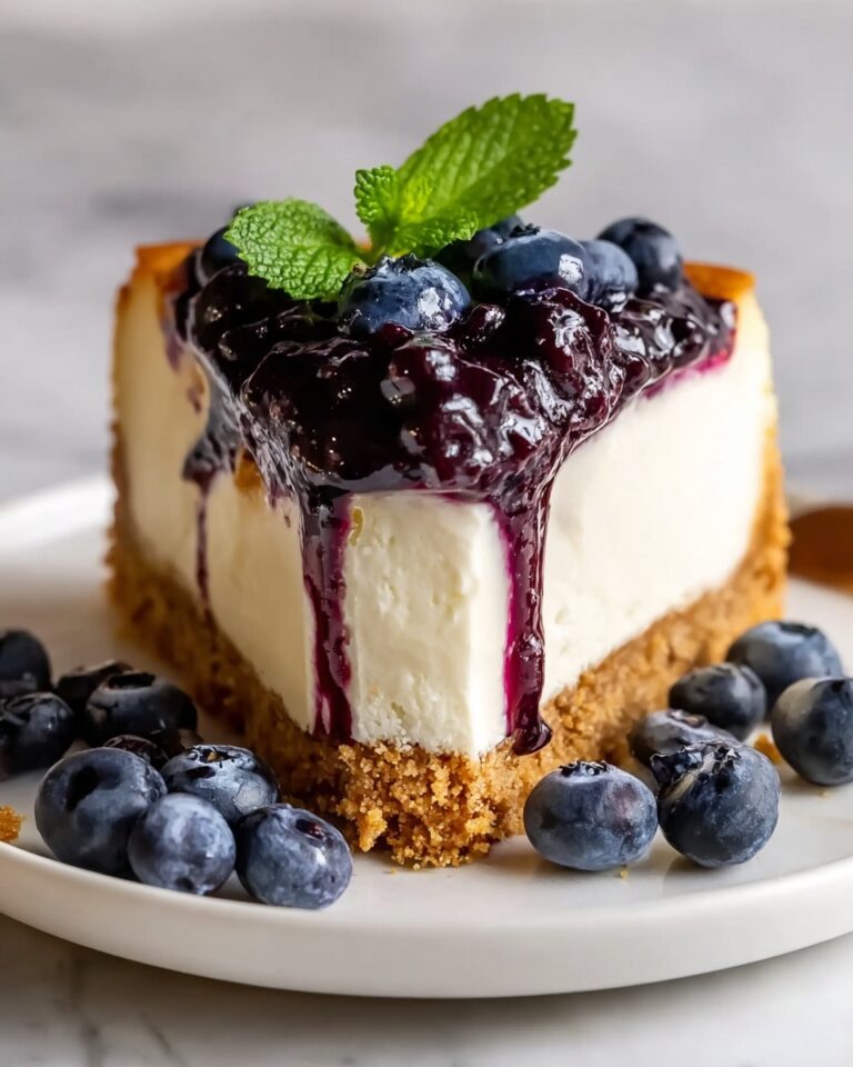No-Bake Blueberry Cheesecake Recipe