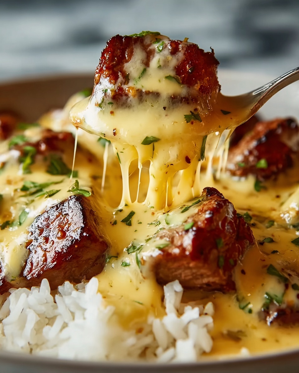 Creamy Smothered Chicken and Rice Recipe - Recipe Image
