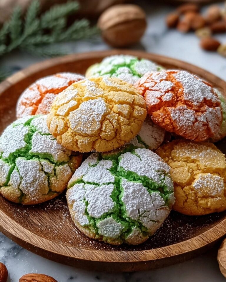 Cake Mix Crinkle Cookies Recipe