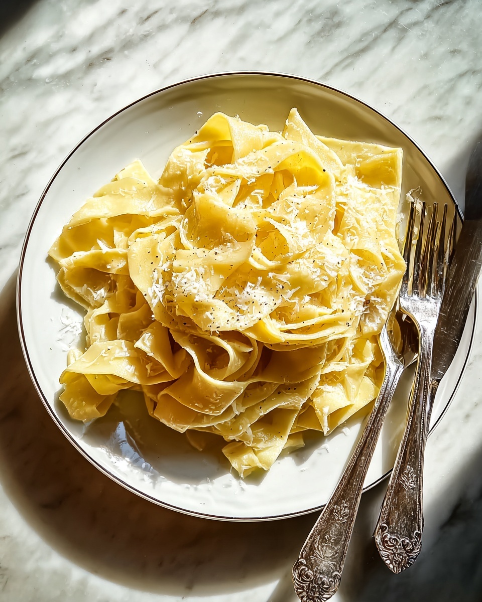 Pappardelle al Limone Recipe - Recipe Image