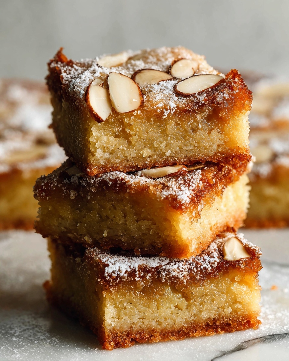 Almond Croissant Blondies Recipe - Recipe Image