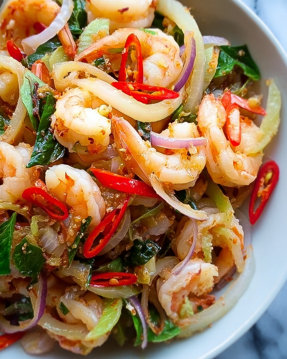 Spicy Thai Shrimp Salad Recipe - Recipe Image