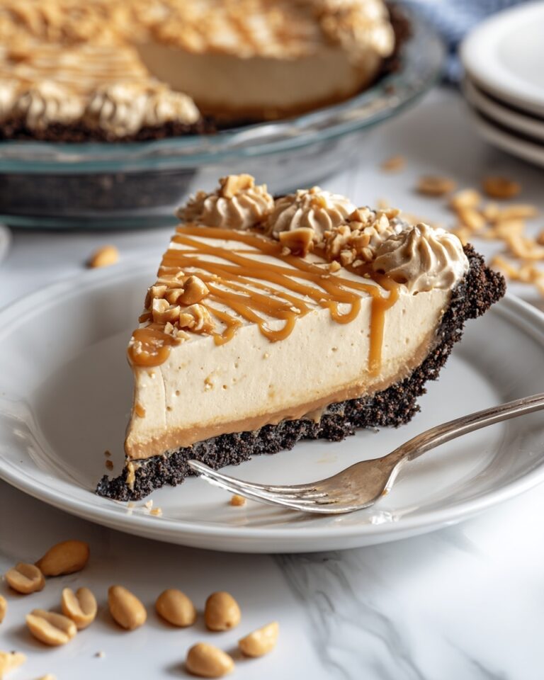 No Bake Cream Cheese Peanut Butter Pie Recipe