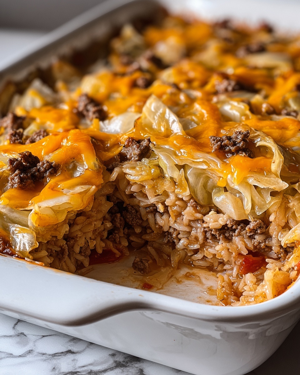 Cabbage Beef Bake Recipe - Recipe Image
