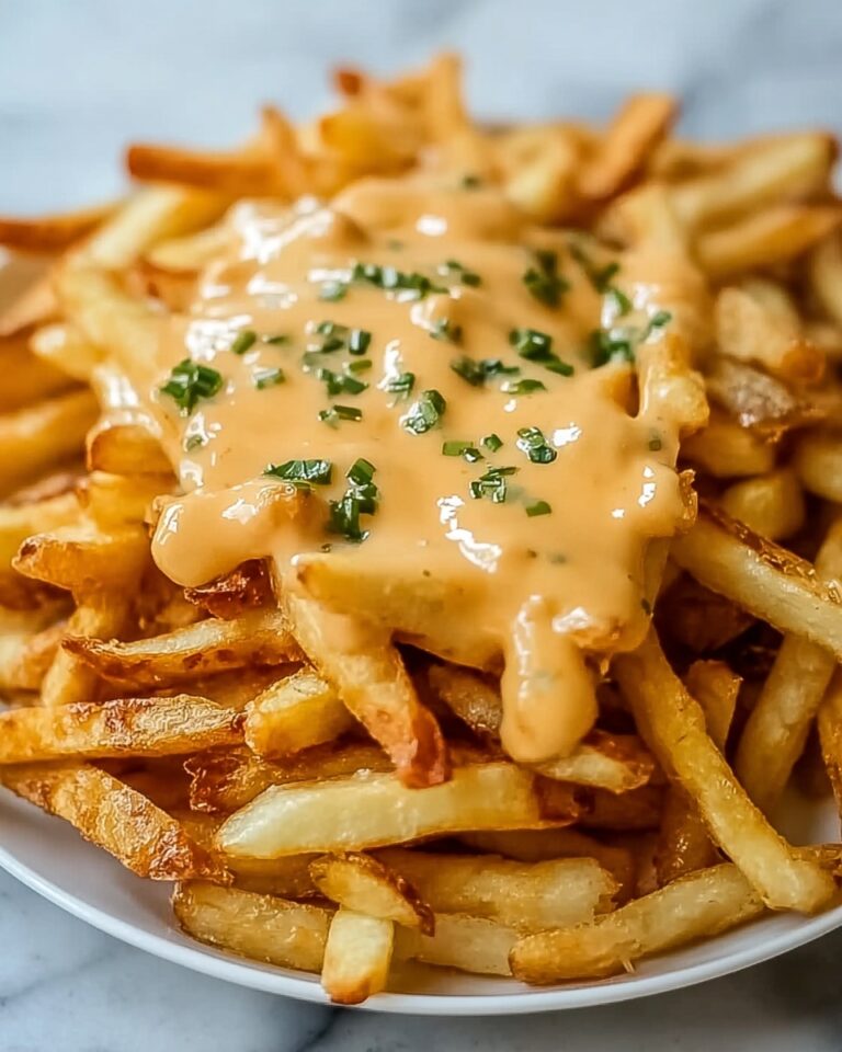 Cheese Sauce for Fries Recipe