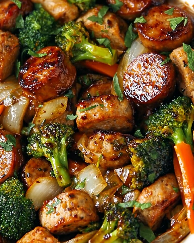 Roasted Chicken Sausage & Veggie Skillet Recipe