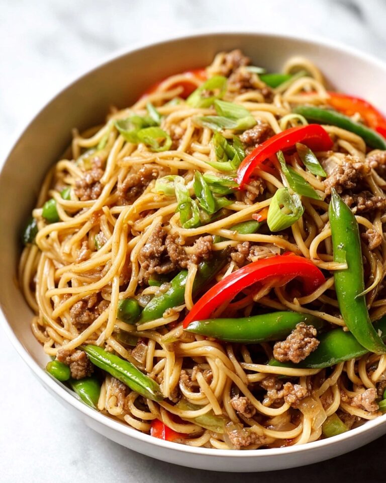 Ground Beef Lo Mein Recipe