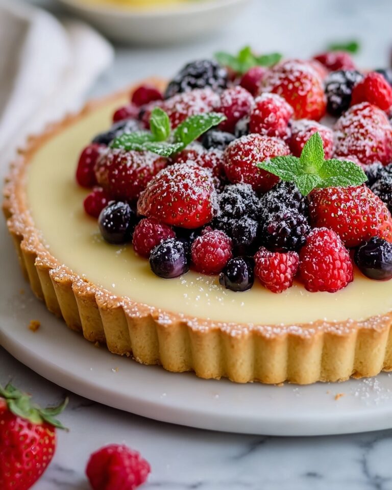 French Lemon Cream Tart Recipe