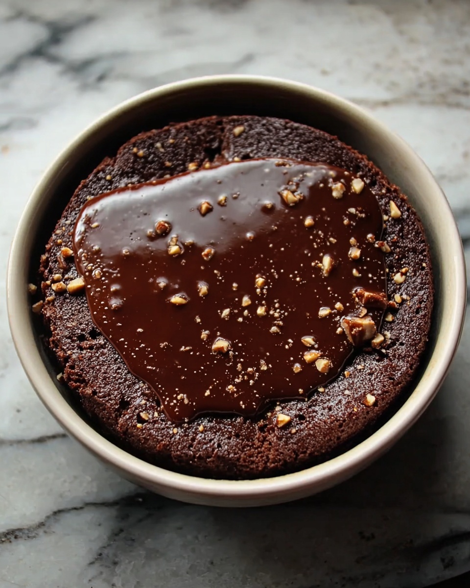 Flourless Chocolate Mug Brownie Recipe - Recipe Image
