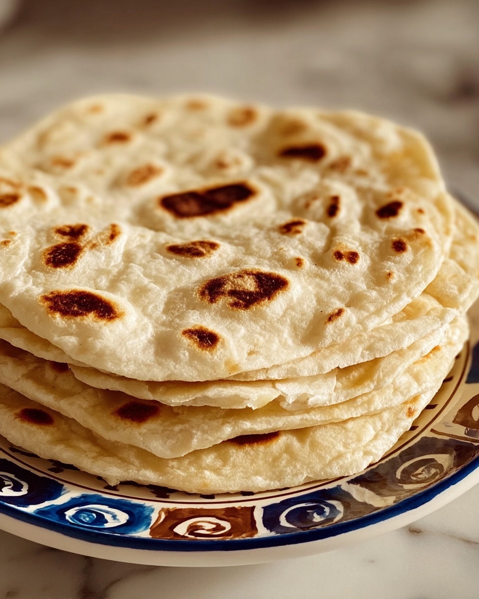 Homemade Flour Tortillas Recipe - Recipe Image