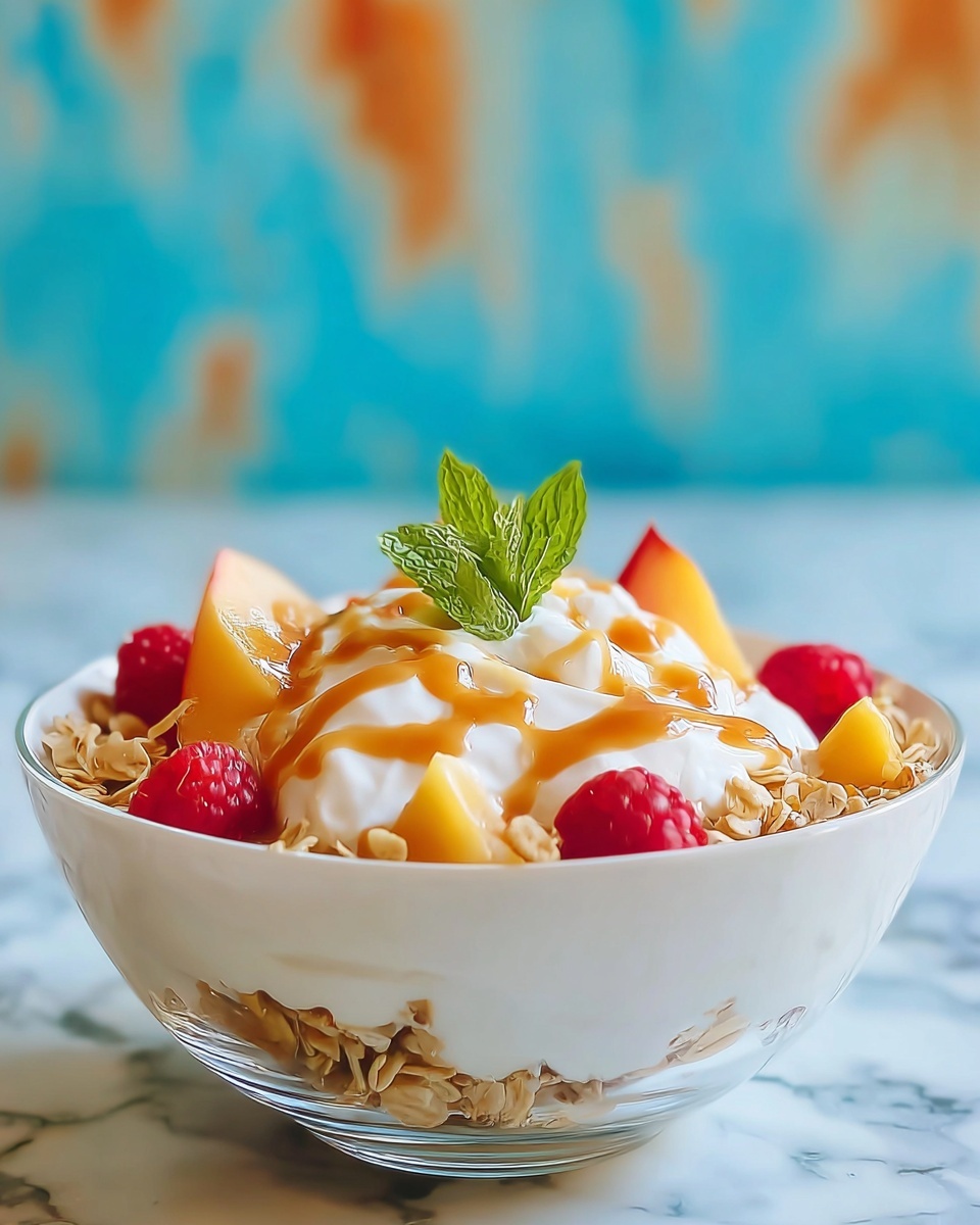 Savory Millionaire Peach Salad Recipe - Recipe Image