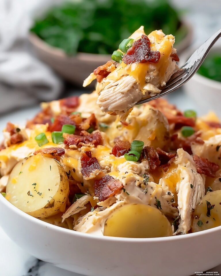 Loaded Potato Ranch Chicken Casserole Recipe