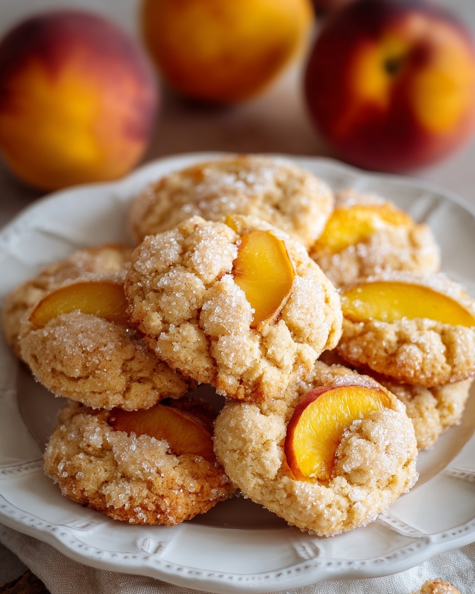 Peach Cobbler Cookies Recipe - Recipe Image
