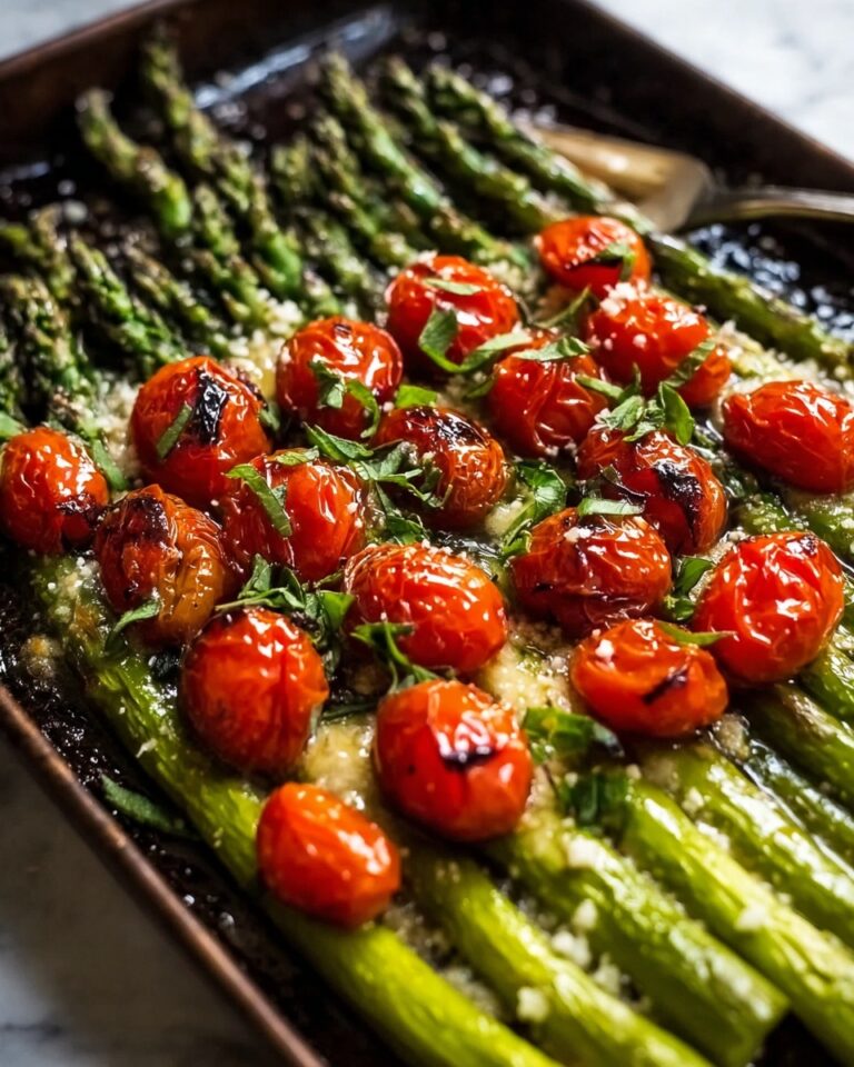 Balsamic Tomato and Parmesan Asparagus Delight Recipe