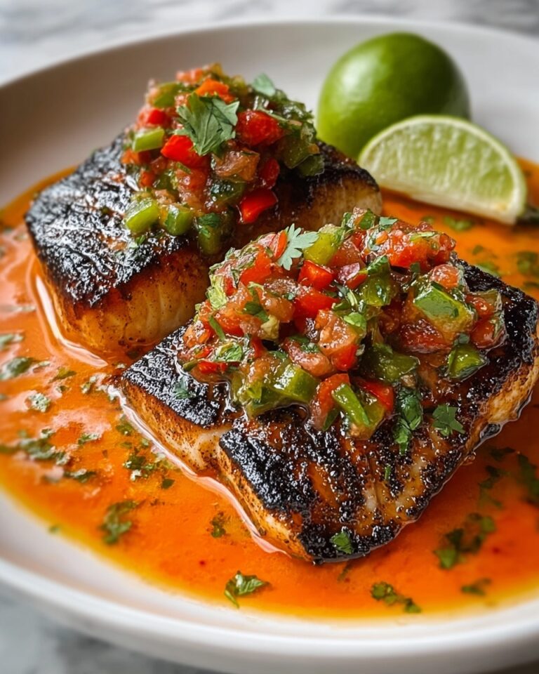 Red Snapper with Creamy Creole Sauce Recipe