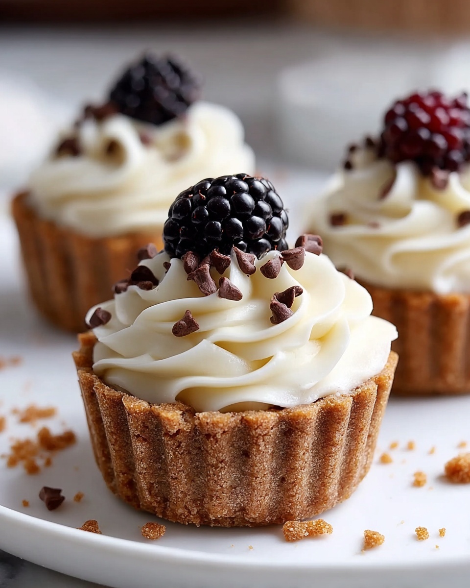 Cheesecake Cookie Cups with Chocolate Chips Recipe - Recipe Image