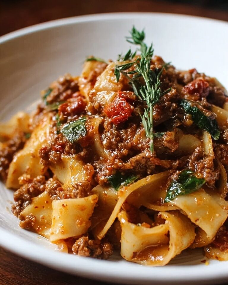 Creamy Italian Sausage Sun-Dried Tomato Pasta Recipe