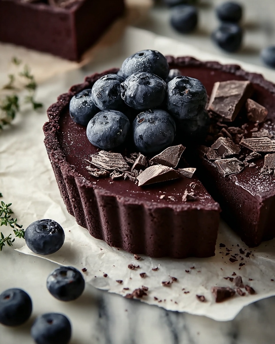 Dark Chocolate & Blueberry Frozen Yogurt Bites Recipe - Recipe Image