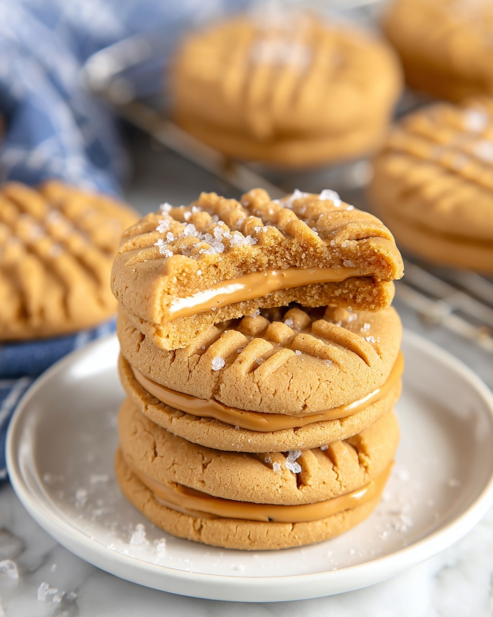 Peanut Butter Sandwich Cookies Recipe - Recipe Image