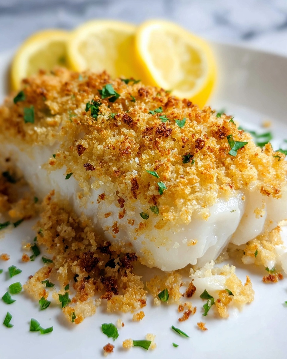 Panko Parmesan Baked Cod Recipe - Recipe Image