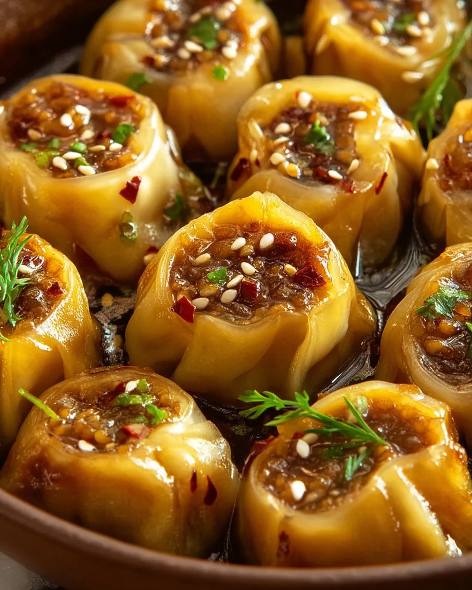 Spicy Beef Dumpling Rolls Recipe - Recipe Image
