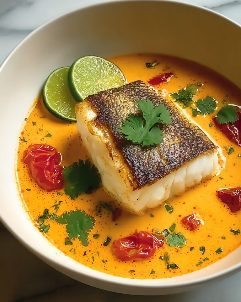Thai-Style Coconut Lime Fish Soup Recipe