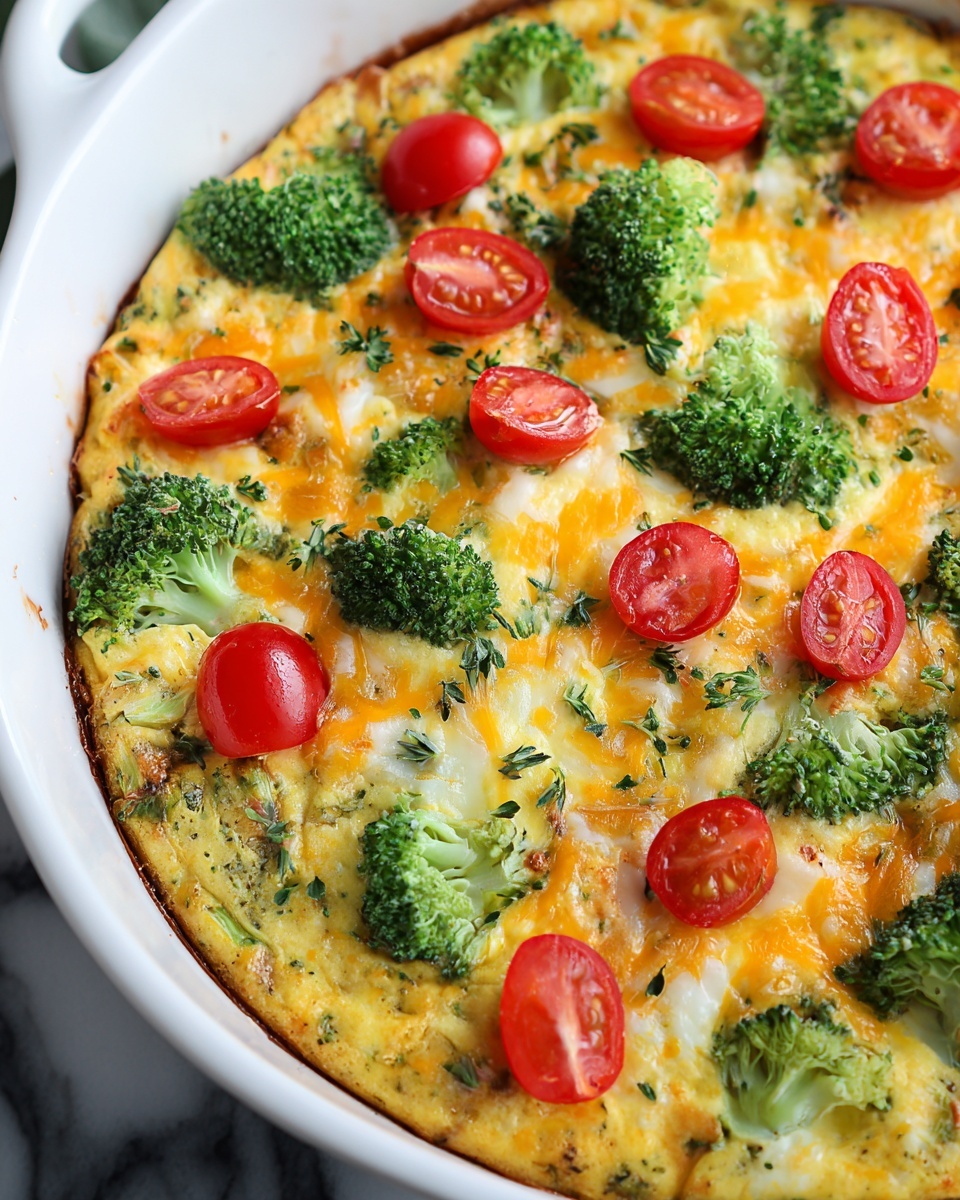 Vegetable Breakfast Casserole Recipe - Recipe Image
