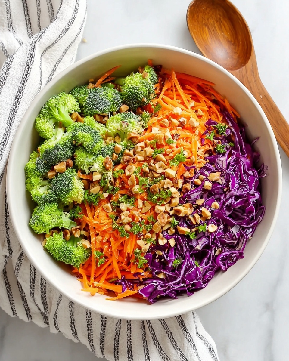 Broccoli Salad with Honey Dijon Dressing Recipe - Recipe Image