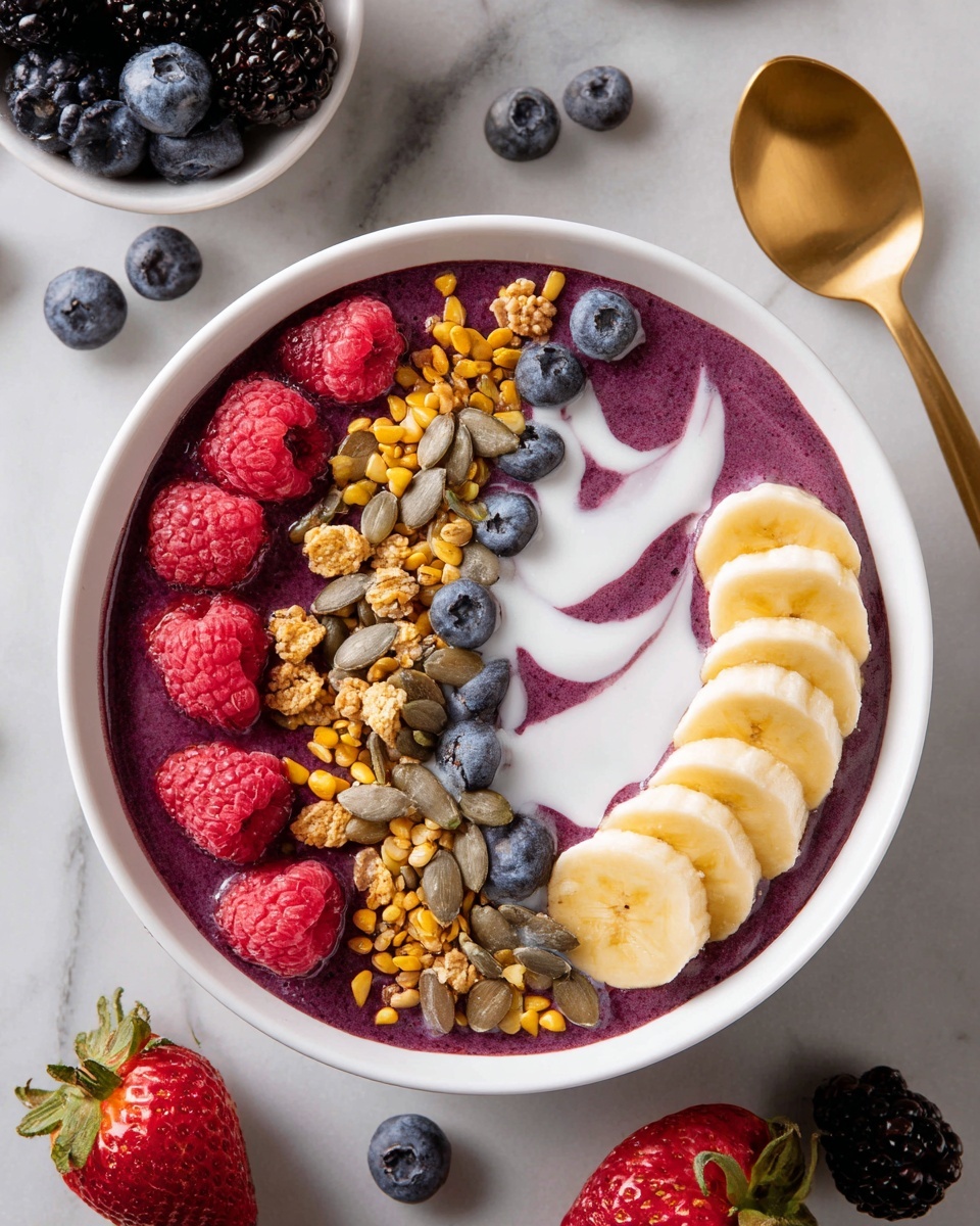 Berry and Yogurt Smoothie Bowl Recipe - Recipe Image