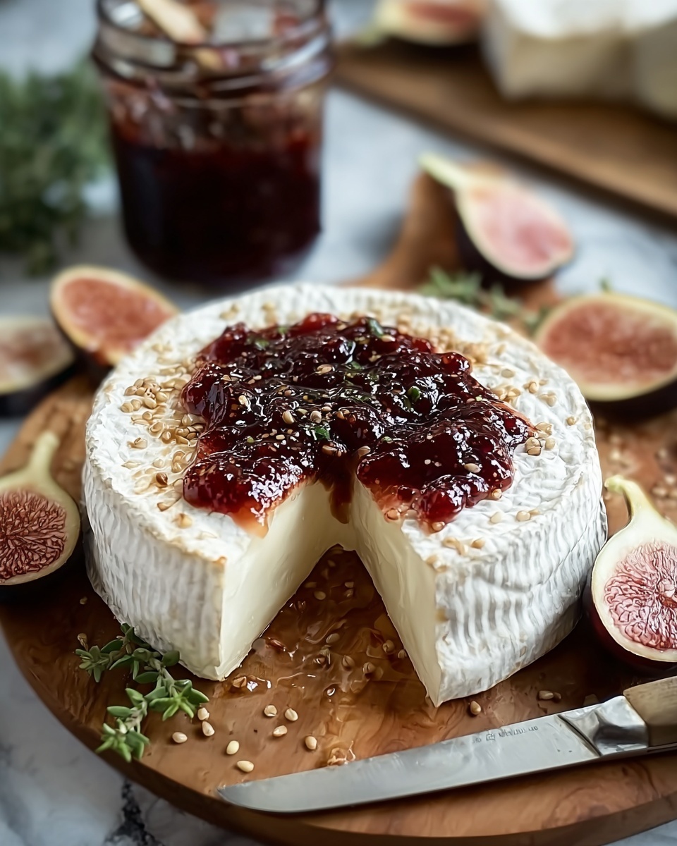 Boursin Cheese with Fig Jam and Pistachios: An Elegant Appetizer Recipe - Recipe Image
