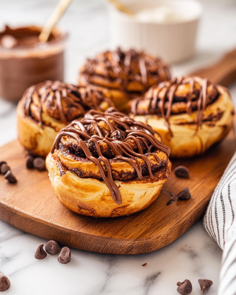 Nutella Cruffins Recipe - Recipe Image