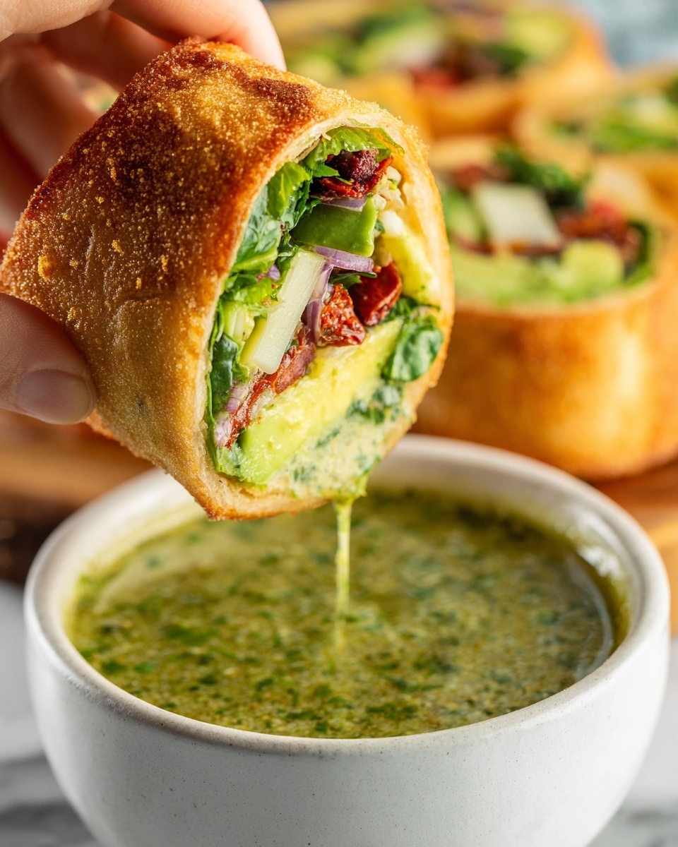 Copycat Cheesecake Factory Avocado Egg Rolls Recipe - Recipe Image