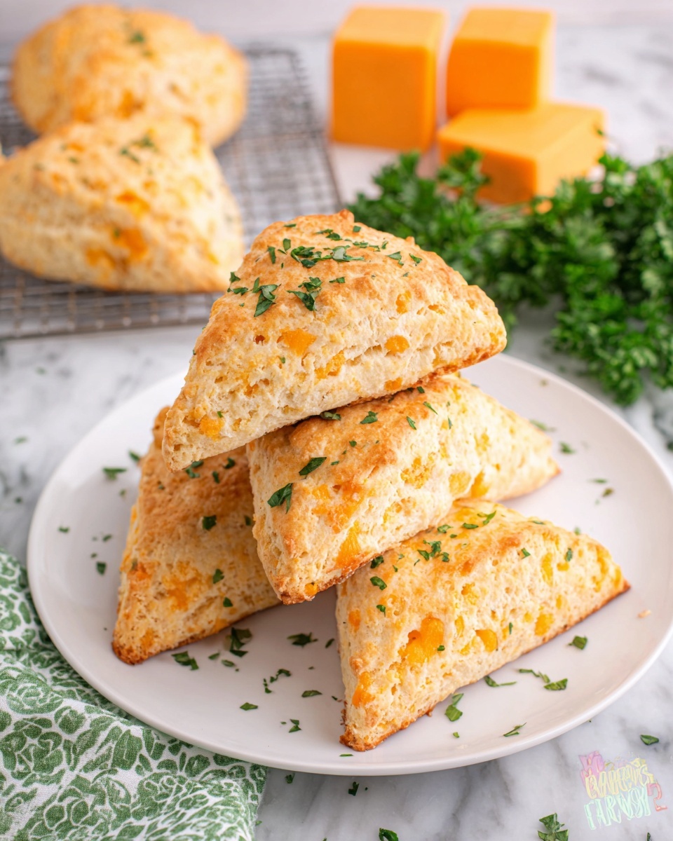 Cheddar Cheese Scones Recipe - Recipe Image