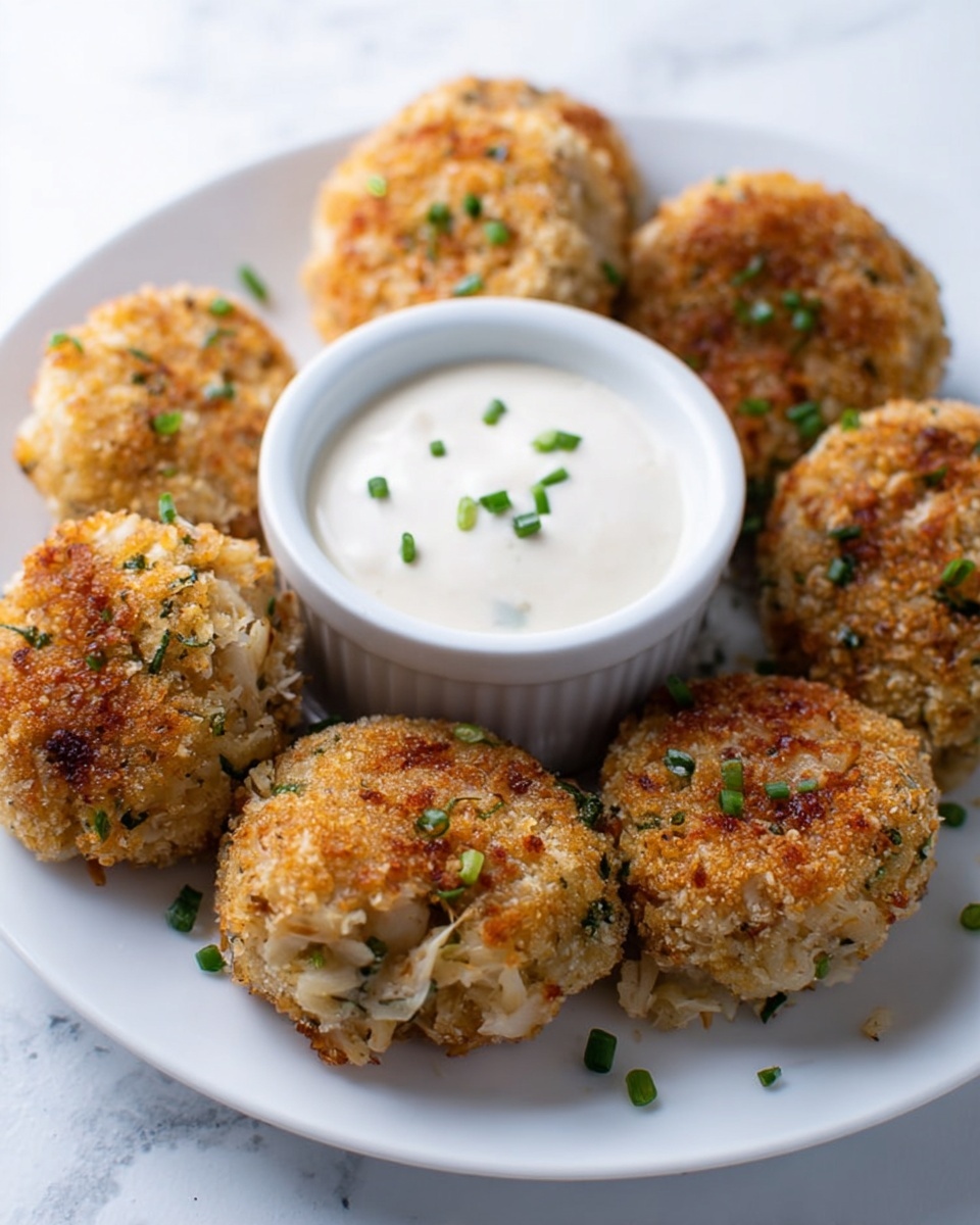 Crab Cake Balls Appetizer Recipe - Recipe Image