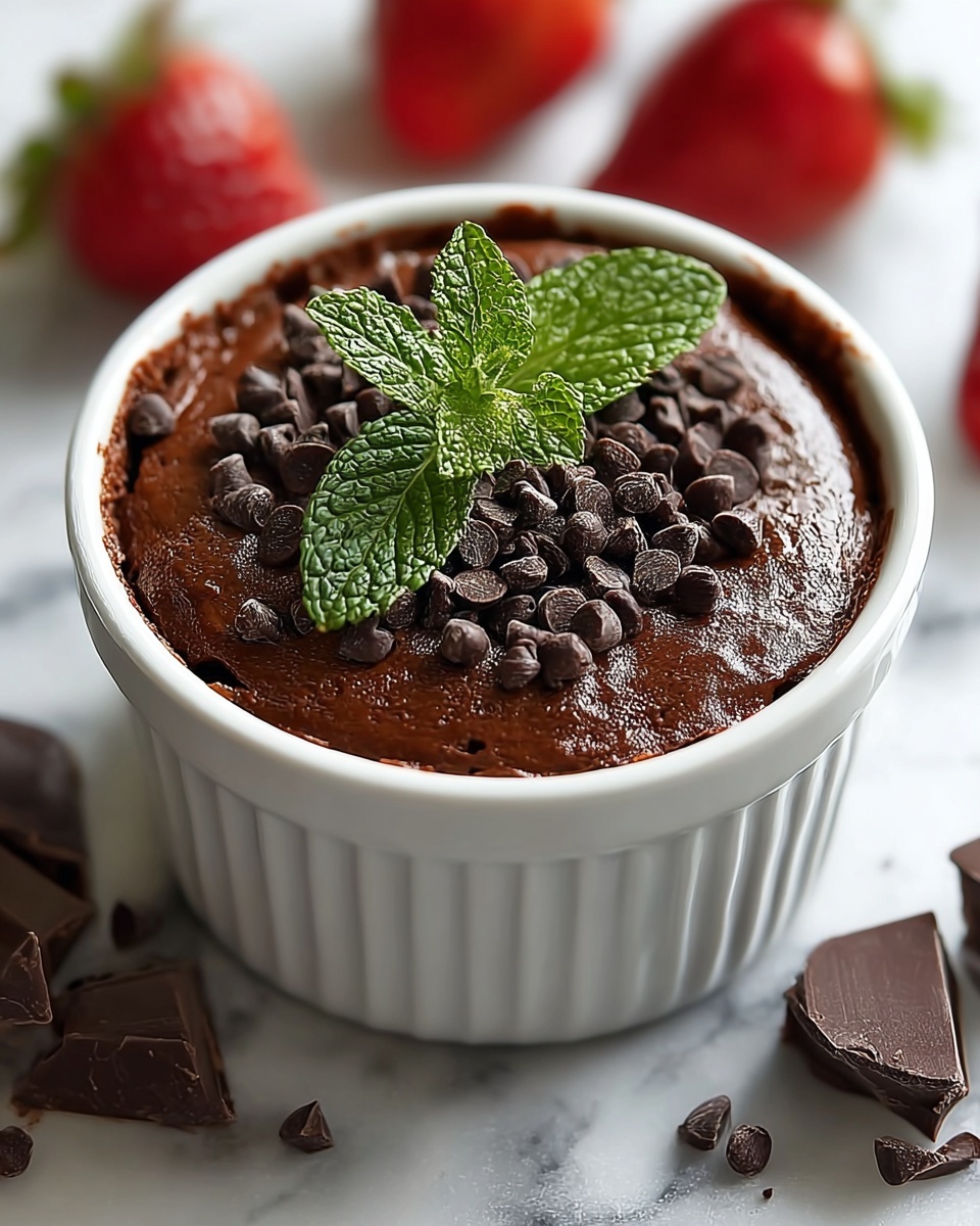 Easy Mint Chocolate Mug Cake That’s Better Than Takeout Recipe - Recipe Image