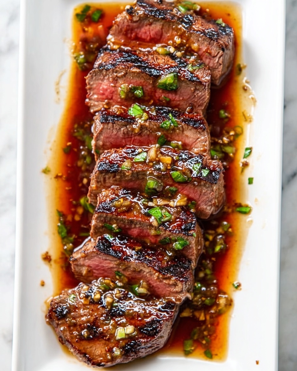 Spicy Garlic Butter Steak Recipe - Recipe Image