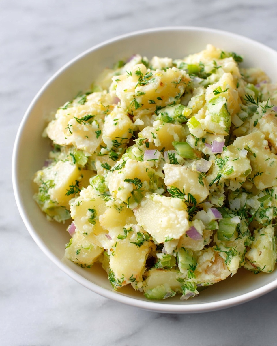 No Mayo Potato Salad Recipe - Recipe Image
