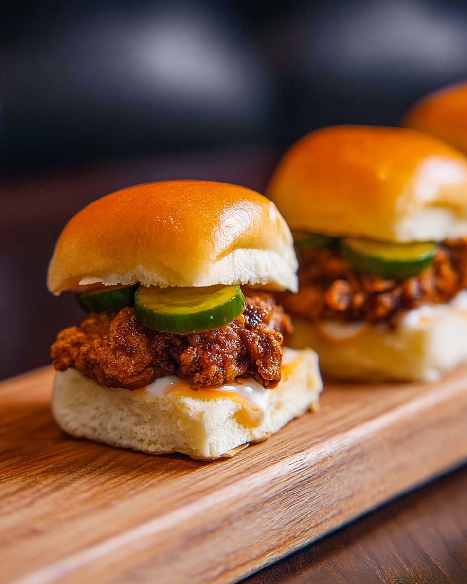 Fried Chicken Sliders with Spicy Mayo Recipe - Recipe Image