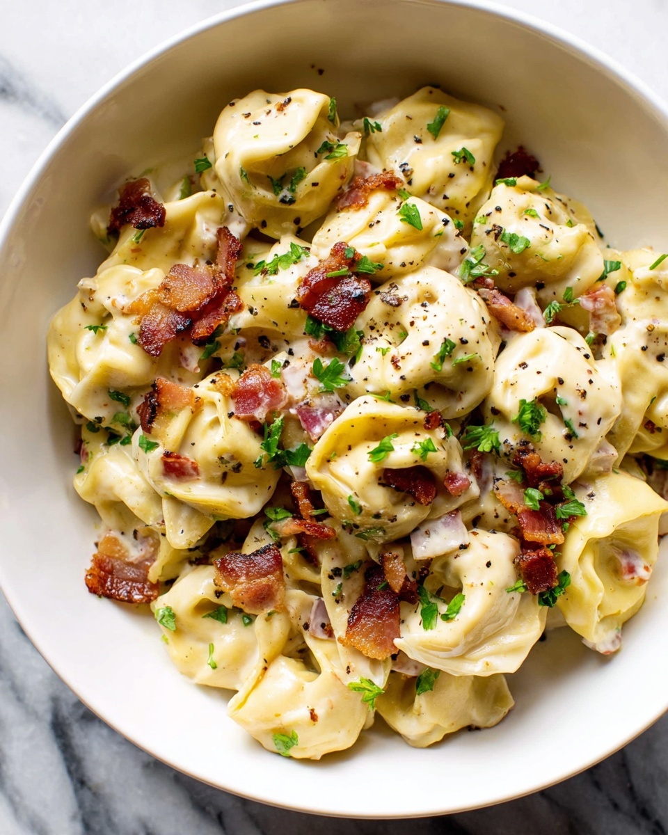 Bacon Ranch Tortellini Recipe - Recipe Image