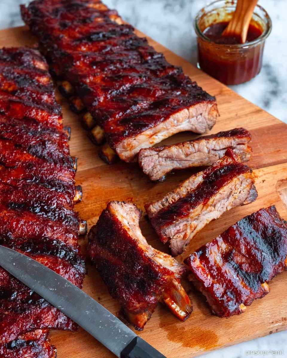 Smoked Ribs with the Best Glaze Recipe - Recipe Image