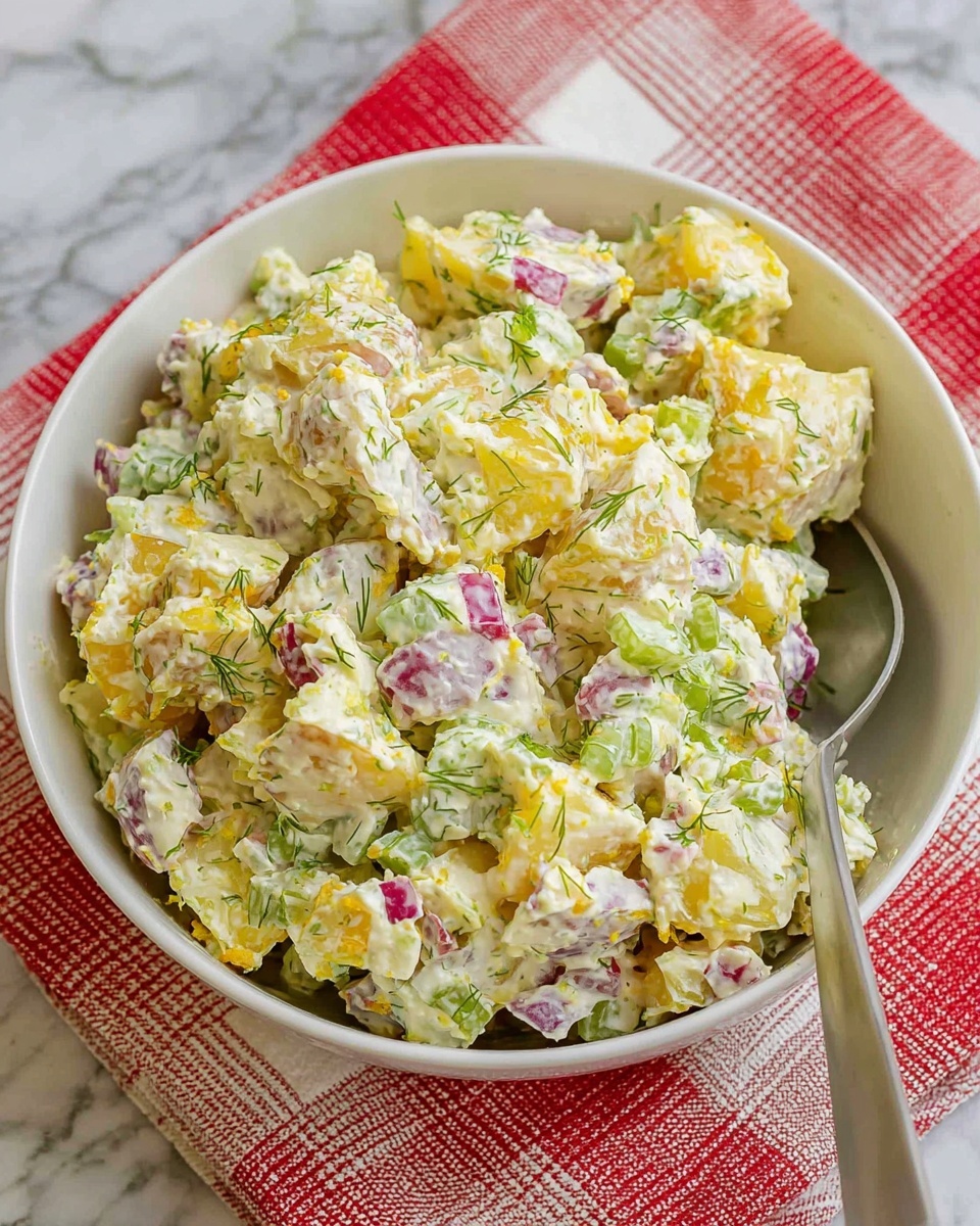 Smashed Potato Salad Recipe - Recipe Image