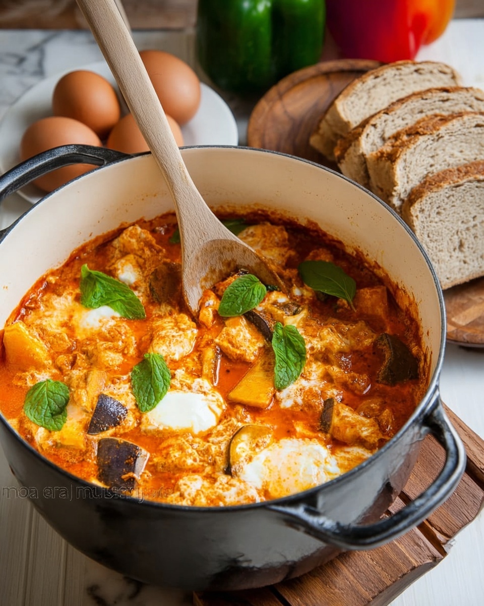 Traditional Israeli Shakshuka Recipe - Recipe Image