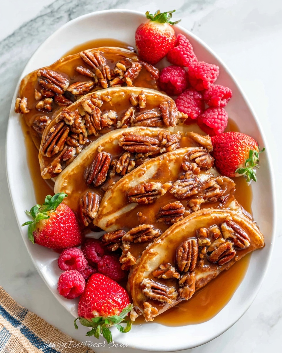 Caramel Bacon Pecan French Toast Recipe - Recipe Image