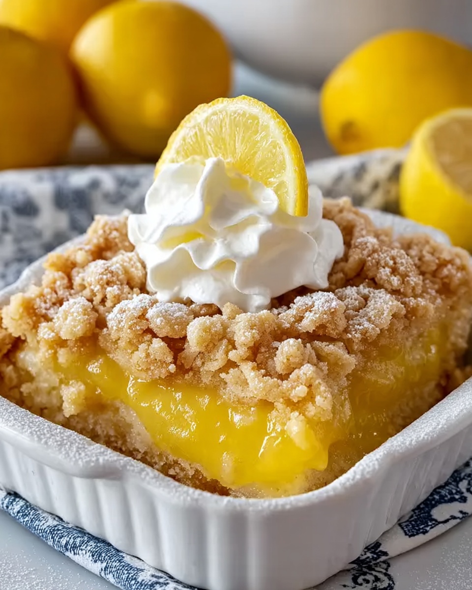 Magic Lemon Cobbler Recipe - Recipe Image