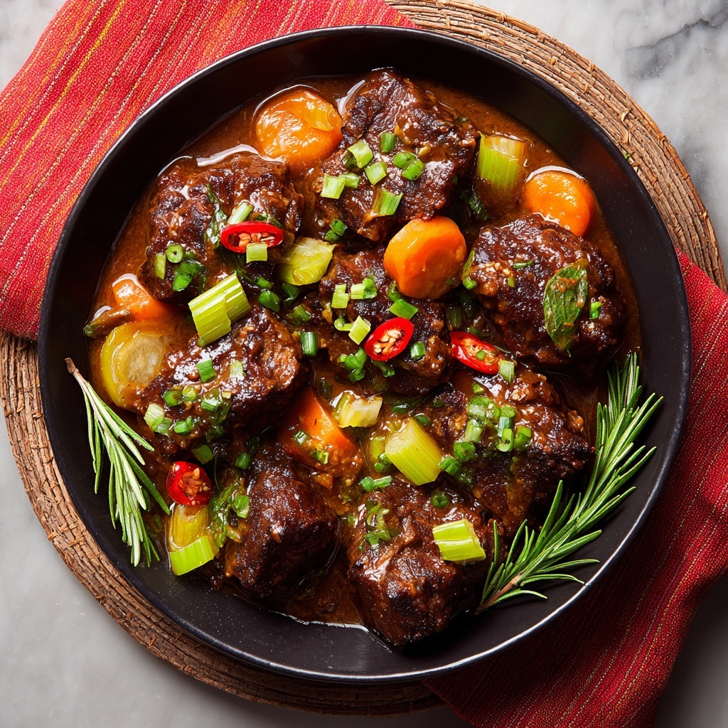 The Best Jamaican Oxtail Recipe - Recipe Image