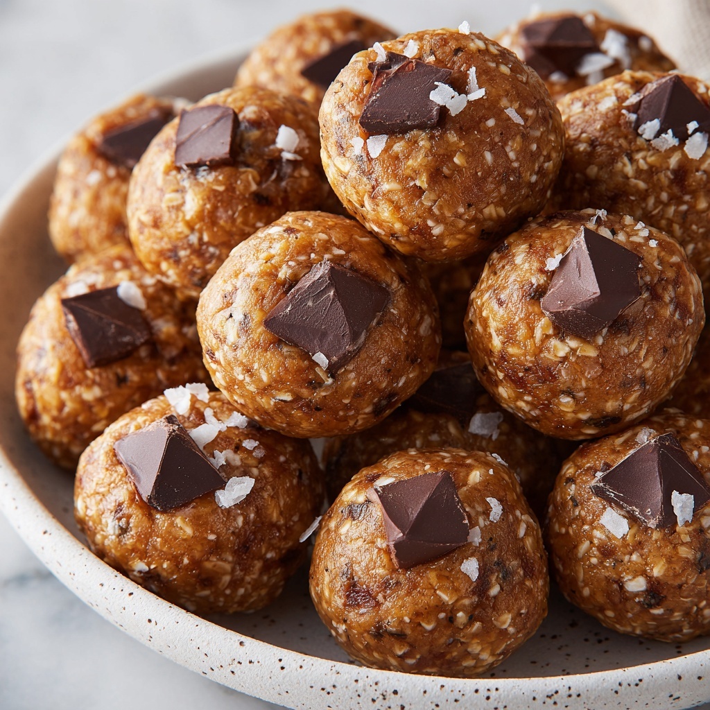No-Bake Peanut Butter Chocolate Bites Recipe - Recipe Image