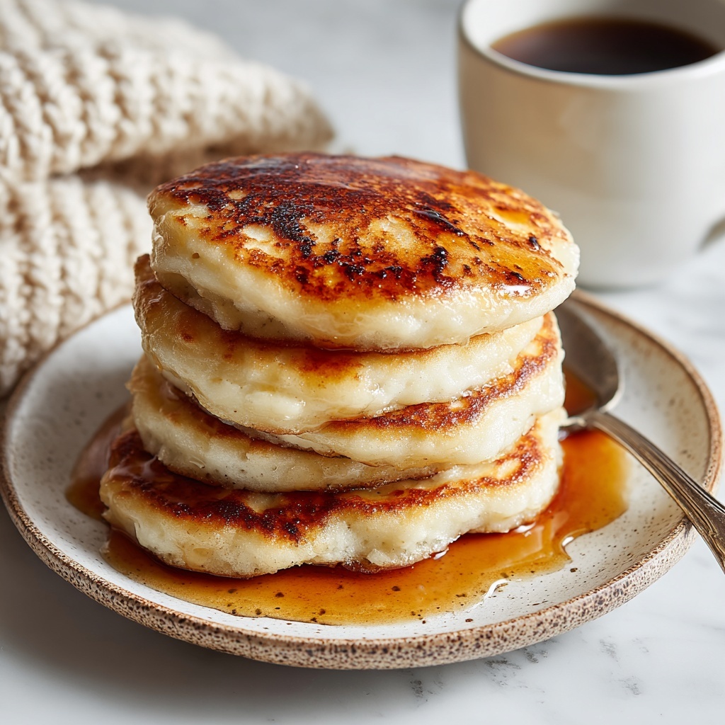 High-Protein Cottage Cheese Pancakes : Fluffy, Easy & Meal Prep Friendly Recipe - Recipe Image