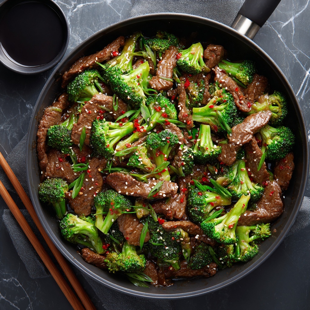 Chinese Beef and Broccoli (One-Pan Takeout Style) Recipe - Recipe Image