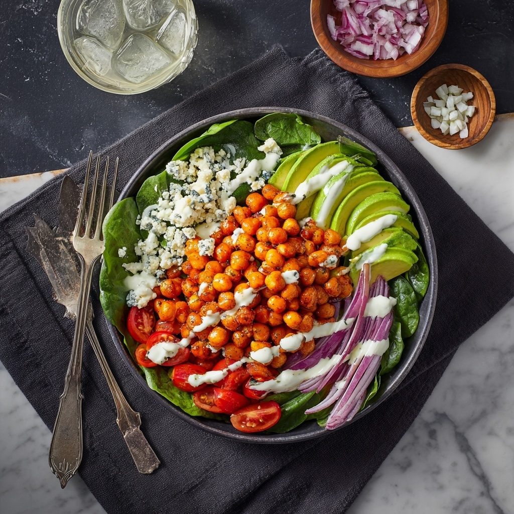 Buffalo Chickpea Salad Recipe - Recipe Image